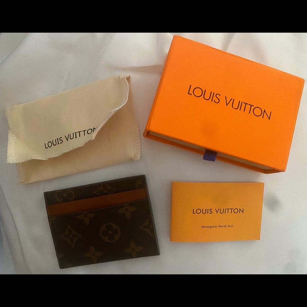 Louis Vuitton Brown Monogram Cardholder Wallet